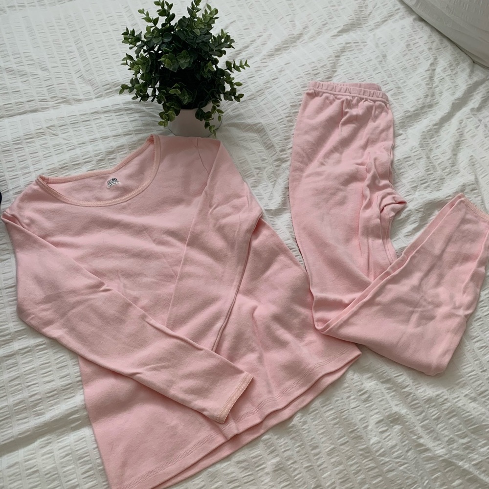 BNWOT Pink Cotton Lounge Set